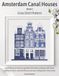 Amsterdam Canal Houses Book 1 Cross Stitch Pattern