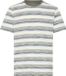 Blend - BHKOBE STRIPE S/S TEE - Heren - T-shirts - XXL - Katoen - Gestreept - Ronde hals - Korte mouw - DUSTY OLIVE
