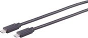 1x USB-C-aansluitkabel, 2.0, 100W, zwart, 3m