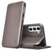 Cool Flip Cover voor Samsung A136 Galaxy A13 5G / A04s Elegance Silver