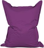 Lumaland Grote luxe XXL zitzak - 380 liter vulling - 140 x 180 cm - Indoor & Outdoor - Paars
