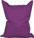 Lumaland Grote luxe XXL zitzak - 380 liter vulling - 140 x 180 cm - Indoor & Outdoor - Paars