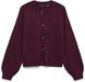 VERO MODA Vest en maille droit - rouge foncé