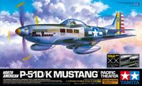 Tamiya 60323 North American P-51D/K Mustang - Pacifisch Front - WWII Jachtvliegtuig - Propellervliegtuig Plastic - 1:32 - Modelbouw