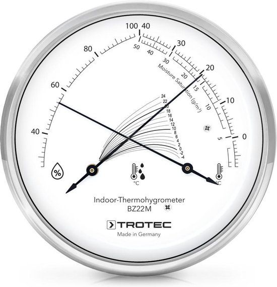 TROTEC Design-thermo-hygrometer BZ22M