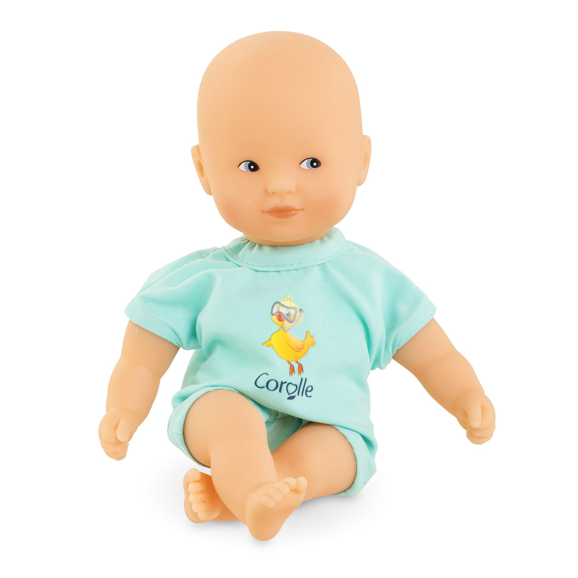 Corolle Babypop Blauw - Mini Badpop 20cm