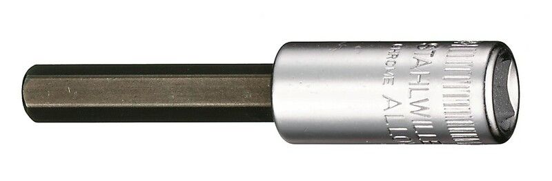 Stahlwille 44-6 Dopbit - Inbus - 6mm - 1/4" (L= 55mm)