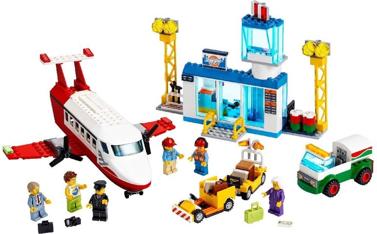 lego City 4+ Centrale Luchthaven - 60261