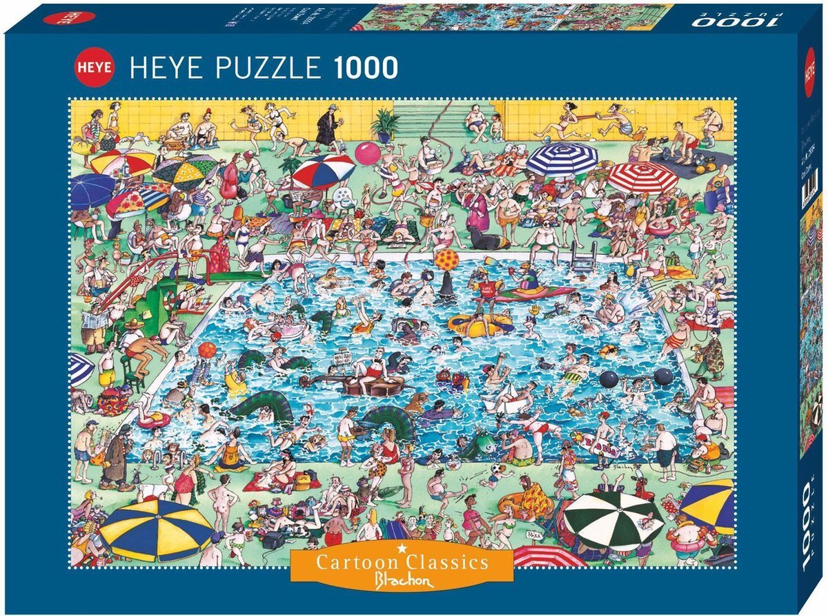 Heye Puzzle Heye legpuzzel Cool Down van Blachon, 1000 stukjes