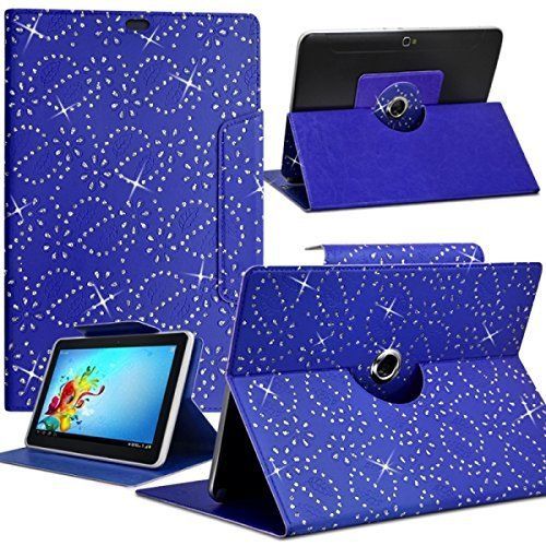 KARYLAX Beschermhoes voor Archos T96 3G Tablet (Strass, Universeel), Blauw