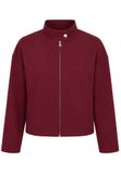 Felix Hardy Jas Van Katoen-Linnen Mix Dames Bordeaux - XS