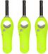 Cosy&Trendy Gasaansteker - 3x - limegroen - 18,5 cm - aansteker met kinderslot