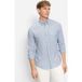 OLYMP Casual Regular Fit Overhemd groen, Gestreept