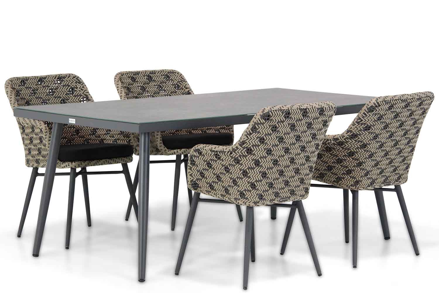 Lifestyle Garden Furniture Crossway/Sophia 180 cm dining tuinset 5-delig - 7434219962904
