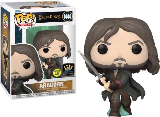 Funko Pop! - Lord of the Rings Aragorn (Glow in the Dark) - 9cm