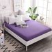 Housse de matelas violet foncé pour sommier tapissier 180x200 cm