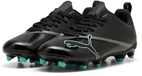 PUMA Jeugd ULTRA 7 PLAY FG/AG Voetbalschoenen Black-Intense Mint