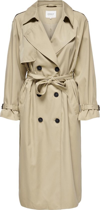 ONLY ONLCHLOE TRENCHCOAT DOUBLE B. OTW NOOS Dames Jas - Maat S