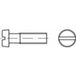 TOOLCRAFT TO-5384610 Vis à tête cylindrique M1.2 3 mm Fente Acier 100 pièce(s)