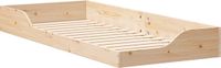 vidaXL Bedframe Bruin Massief Grenenhout 100 x 220 cm