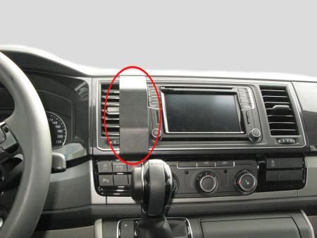 Brodit ProClip Passieve houder voor Volkswagen Multivan 16 (Europe) - Zwart