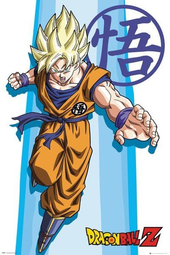 Dragon Ball Z SS Goku Maxi Poster - 5028486405879