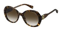 MARC JACOBS MARC 763/S 086 HAVANA 55/20/145 Vrouw Zonnebrillen