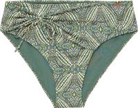Protest Mixwraps – Bikini broekje Dames – High waist – Veggie Green – Maat XXL (44)
