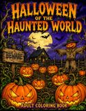 Halloween of the Haunted World: Adult Coloring Book for Stress Relief and Relaxation