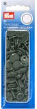 Prym ColorSnaps drukknopen 12,4 mm donkergrijs 30 stuks