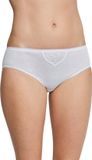 Schiesser Tai slip Cotton Essentials dames wit Effen 100% katoen 4 stuks