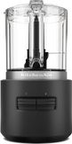 KitchenAid Go Draadloze Hakmolen - 1,18 L - Zwart