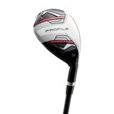 Wilson Profile Hybride Club 2025 | 4H | 21° | Rechtshandig | Regular | Zwart Rood