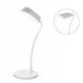 Ledvance LED Schreibtischlampe Panan Disk Metall Weiß 10W 750lm Click-CCT 3000K & 6500K Touchdimmer