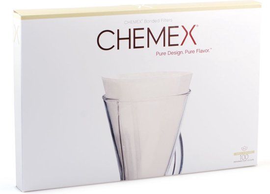 Chemex Koffiefilters FP-2 - 100 stuks - Wit