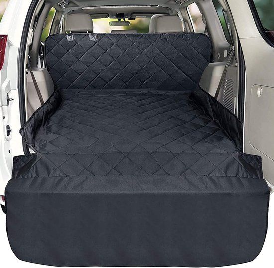 Pets Fortune Auto Kofferbak Beschermhoes Hondendeken Auto - 200 x 135 cm - Zwart