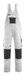 Mascot Unique Amerikaanse overall met kniezakken 12169-442 - wit/donkerantraciet - C66 - 82