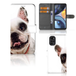 B2Ctelecom Motorola Moto G22 | Telefoonhoesje | Met pasjeshouder | Franse Bulldog