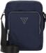GUESS Schoudertas Certosa Nylon Eco Crossbody Double Pocket Dark Blue