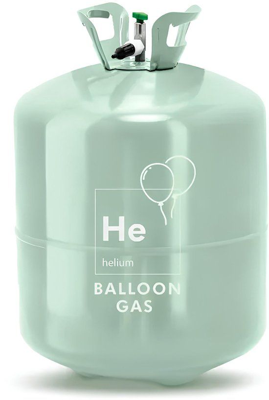 Merkloos Helium Tank - Tot 90 Ballonnen