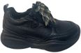 Xsensible Dames Sneakers Zwart Leer Maat 37