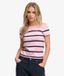 Superdry Femme Haut Athlétique Épaule Dégagée Coupe Ajustée Pink Taille: 46