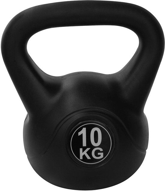 Tunturi PVC Kettle Bell - 10 kg - Black