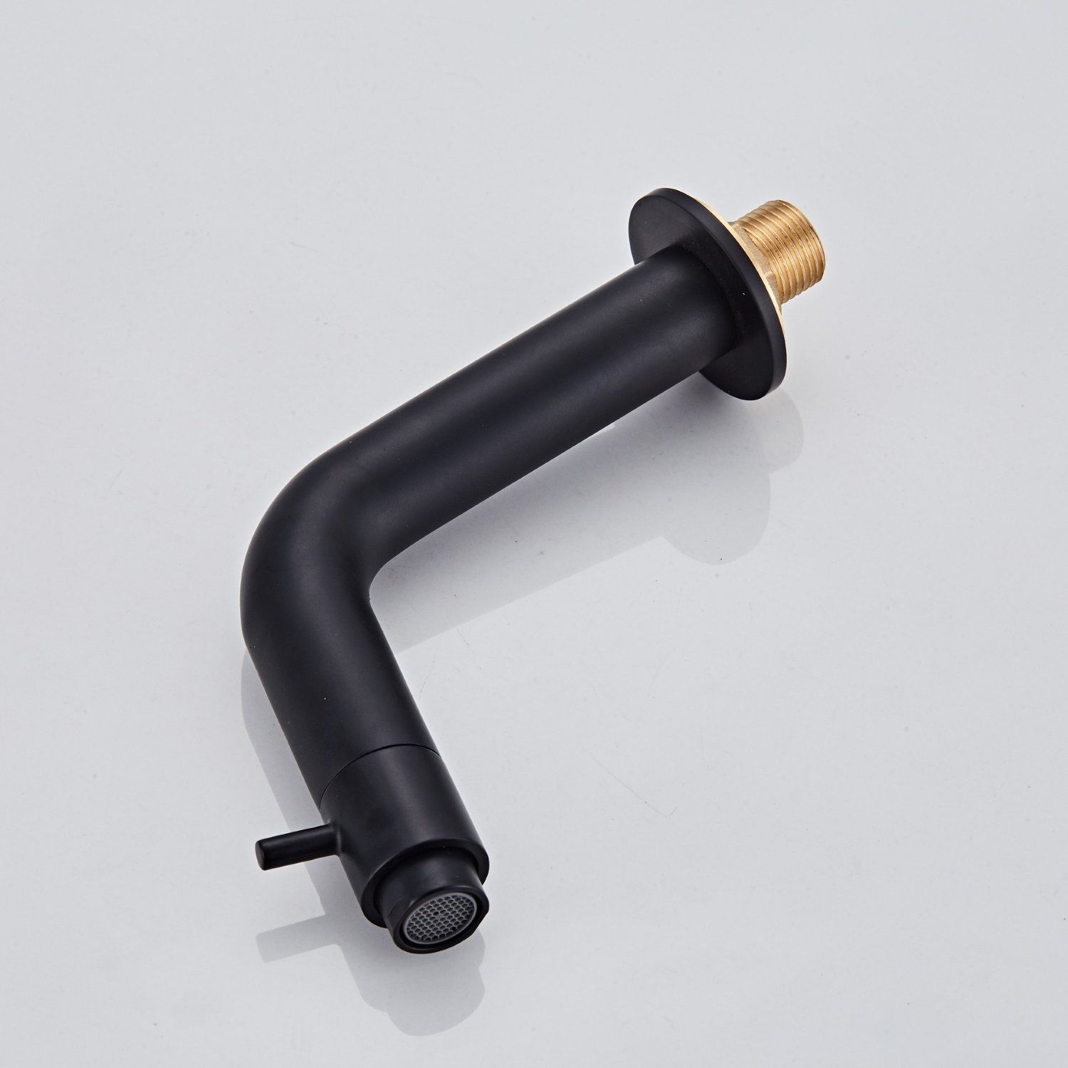 Boss & Wessing Inbouw fonteinkraan Nero Messing Mat Zwart