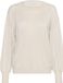 Kaffe KAregina O-neck Knit Dames Trui - Sand Dollar