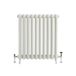 Hudson Reed Radiateur en fonte - H 95cm x L 79cm x P 20,5cm - Double rangs - Blanc porcelaine - Charlotte