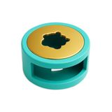 Stamperia - Burner for Wax for Scrapbooking, Albums, Card Making, Bullet Journalling and More, Easily Fits over Candles for Melting Wax, Perfect for Crafts and Gifting (Turquoise)
