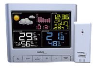 Technoline WS6449 weerstation, moderne look, zilverkleurig