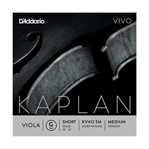 D'ADDARIO Kaplan Vivo Altviool G-snaar, korte schaal, middellange spanning