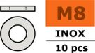 Revtec - Rondelle - M8 - Inox - 10 pcs